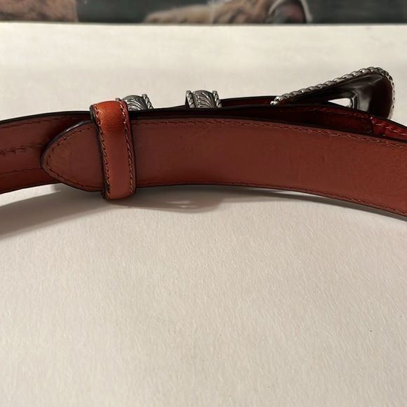 Rare Vintage 1966 Genuine Leather Belt! New! - Picture 5 of 11